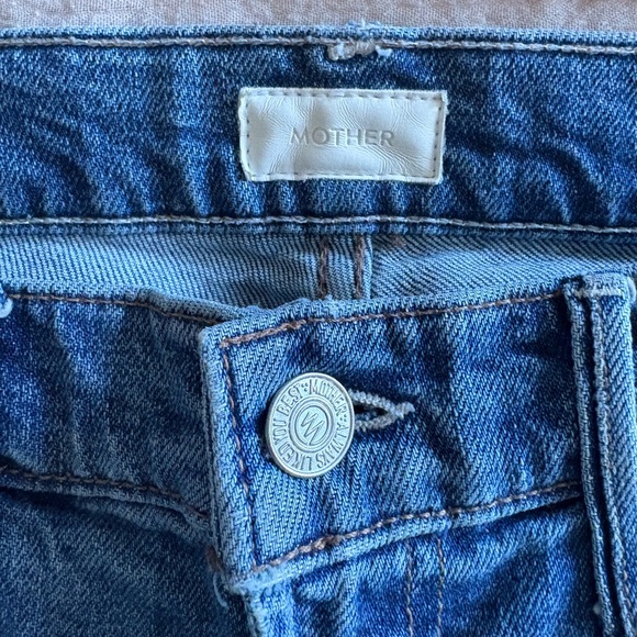 MOTHER Blue ‘The Flirt’ Jeans - Picture 3 of 5